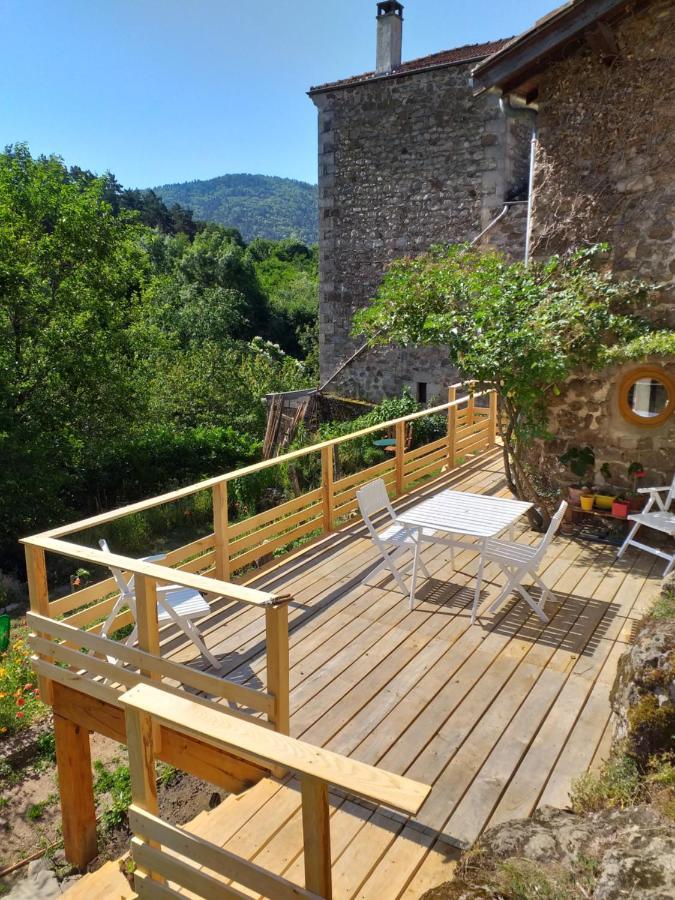 Les Pentes Du Chateau De Retourtour Lamastre Εξωτερικό φωτογραφία